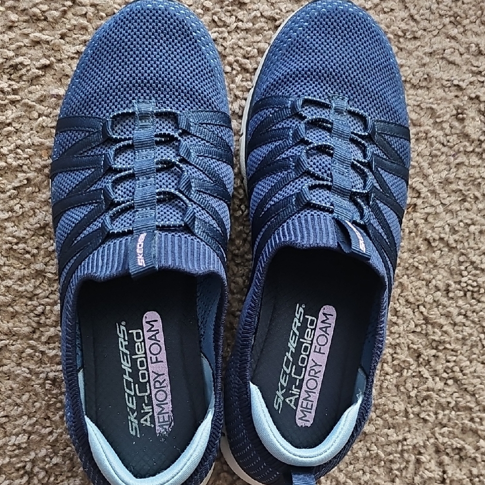 Skechers Men's Dark Blue Athletic Sneakers